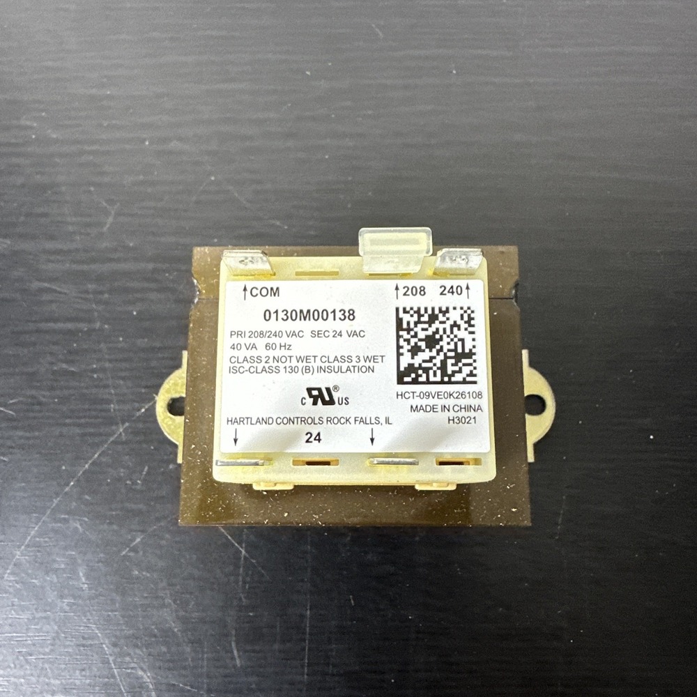 Goodman Amana Heat Pump Transformer 240v 40VA‎ 0130M00138S B1141643 Replacement